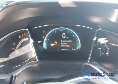 2018 Honda Civic Ex-L из США, поврежденный, VIN JHMFC1F7XJX019853